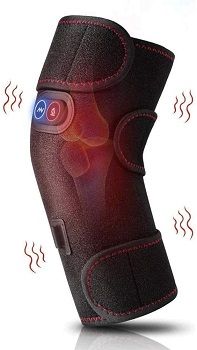 Heated And Vibration Massage Knee Brace Wrap