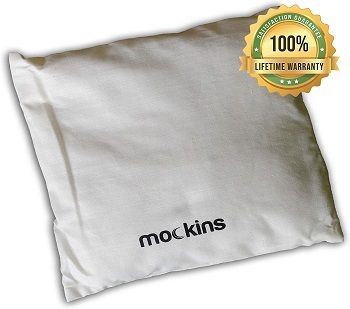 Mockins Natural Himalayan Salt Filled Healing Therapeutic Cotton Pillow