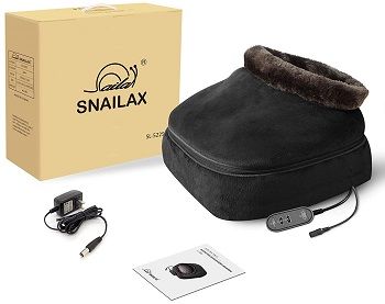 Snailax 2-In-1 Shiatsu Foot Massager With Heating Pad review
