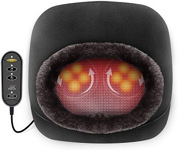 Snailax 2-In-1 Shiatsu Foot Massager With Heating Pad