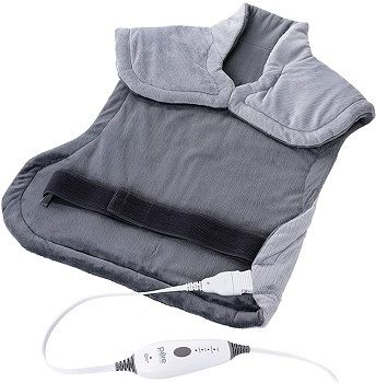 Pure Enrichment PureRelief XL Heating Pad For Back & Neck